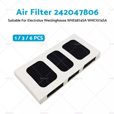 1/3/6 PCS Air Filter 242047806 Suitable For Electrolux Westinghouse WHE6874SA • $17.59