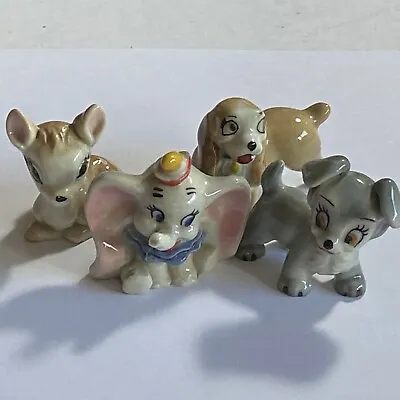 Wade Whimsies Disney Bundle Lot Rare Dumbo Bambi Lady And The Tramp • £15