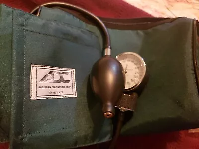 ADC 775 Prosphyg Aneroid Sphygmomanometer - Green [Adult Size] With Carry Case. • $19.99