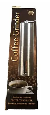 Manual Coffee Grinder Stainless Steel Ceramic Burr Portable Hand Grinder New • $9.99