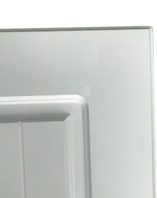 B&Q Matt White Shaker Country Style Kitchen Unit Replica Cupboard Door & Drawers • £29.31