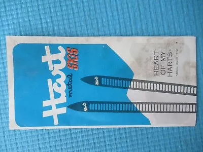 Vintage Circa 1960 Hart Metal Skis  Heart Of My Harts  Brochure • $10