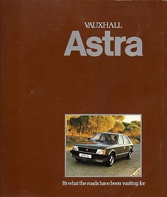 Vauxhall Astra Mk1 1980 UK Market Sales Brochure GL Hatchback L Estate • $9.87