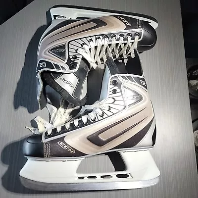 CCM 02 Hockey Skates Black/Silver Performance Blades 304R Men's 12 • $125