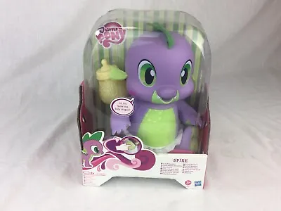 My Little Pony G4 So Soft Newborn Baby Spike The Dragon Talking Plush Soft Toy • £25