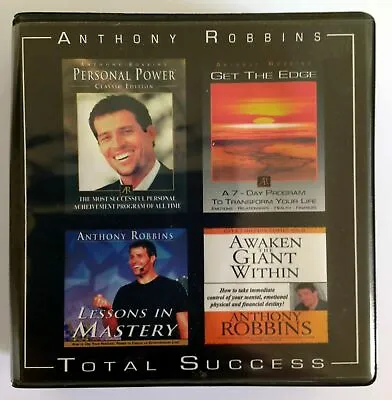 £29.95 • Buy RARE Set Tony Robbins TOTAL SUCCESS Bundle 25 CDs GET THE EDGE + PERSONAL POWER