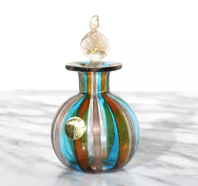 Exquisite 40s/50s  Murano  Glass Perfume Bottle Carlo Scarpa/Venini/Seguso Era. • $199.95