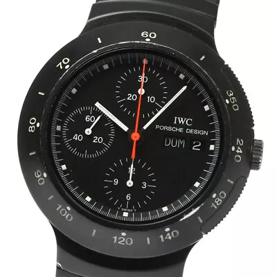 Porsche Design Chronograph Day Date Black Dial Automatic Men's Watch_804001 • $2120.40