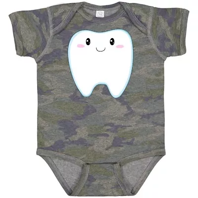 Inktastic Cute Tooth Baby Bodysuit First New Dentist Dental Teeth Loose Bicuspid • $19.99