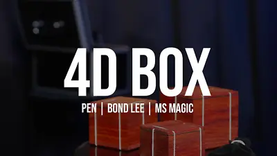 4D BOX (NEST OF BOXES) By Pen Bond Lee & MS Magic - Trick • $118