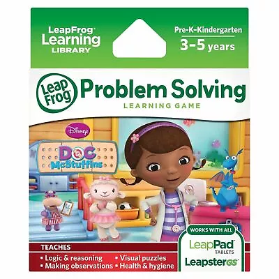 LeapFrog Disney Doc McStuffins Game For Epic/Platinum/Ultra/1/2/3/Explorer/GS • $40.57