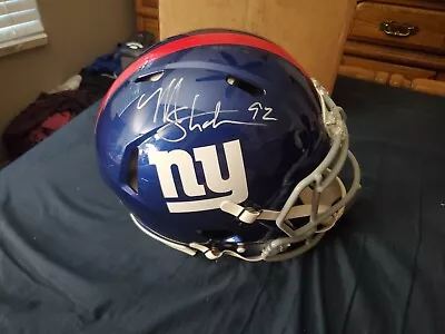 Michael Strahan Autographed New York Giants Helmet With Beckett Certification • $400