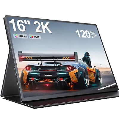 $299.99 • Buy UPERFECT 16  120Hz Monitor 2560*1600 2K Portable Monitor Gaming Monitor For PS