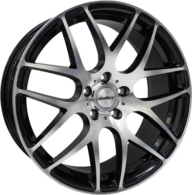 Alloy Wheels 18  Calibre Exile-R Black Polished Face For Volvo XC60 [Mk2] 17-22 • $894.83