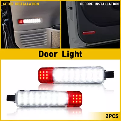 2X LED Door Courtesy Lights Panel Lamp For 00-06 Suburban 1500 2500 95-06 Tahoe • $15.99