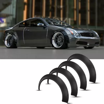 For Infiniti G35 G37 4.5  Car Wheel Arches Fender Flare Extra Wide Body Kits • $168.42