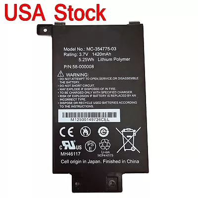 3.7V 58-000008 MC-354775-03 Battery For Amazon Kindle Paperwhite EY21 6  1st Gen • $13.55