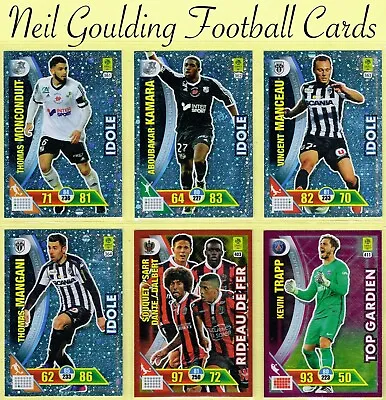 Panini LIGUE 1 [FRANCE] 2017-2018 ☆ IDOLE ☆ Football Insert Cards #361 To #414 • £0.99