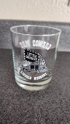 Vintage Tom Coward Lincoln Mercury Dealership Las Vegas Nevada Cocktail Glass • $24.95