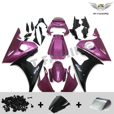 $360 • Buy MS Fairing Fit For YAMAHA 03-05 YZF R6 & 06-09 R6S Injection Purple Black M070