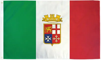 Italy Royal Flag 3x5ft Italian Royalty Banner Flag Historical Italian Flag 100D • $9.88