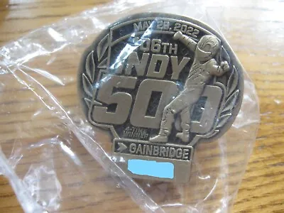 2022 Indianapolis 500 Silver Pit Badge  • $100