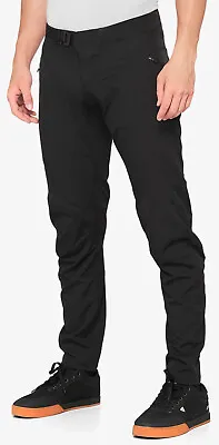 100% Airmatic Mens MTB Mountain Bike Pants Black • $77.35