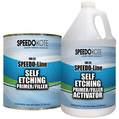 Self Etching Green/Gray Primer Great Metal Adhesion 2 Gallon Kit  SMR-225/226 • $189.05