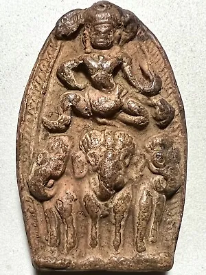 $8.80 • Buy Phra Indra On Erawan Elephant Lp Rare Old Thai Buddha Amulet Pendant Magic Idol2
