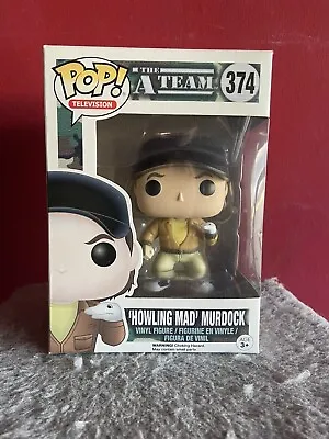 Funko Pop Television 374 The A Team 'Howling Mad' Murdock • £40