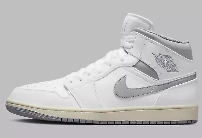 Jordan 1 Mid Neutral Grey 5Y 6.5W • $120