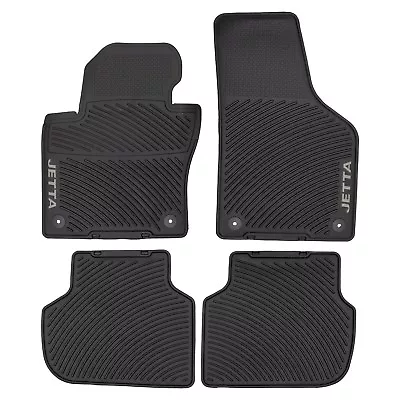 2011-2018 VW Volkswagen Jetta Sedan Monster Rubber Floor Mats Set OE GENUINE NEW • $124.88