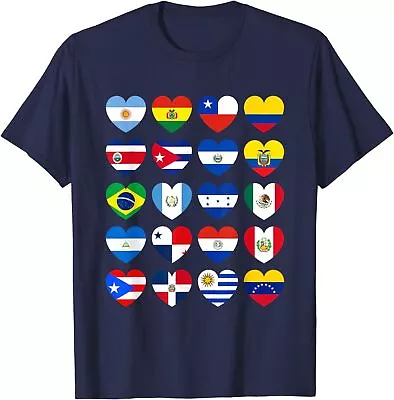 National Hispanic Heritage Month Mes De La Herencia Unisex T-Shirt • $19.99