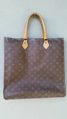 LOUIS VUITTON Vintage 70's Handbag Tote Bag   Manufactured In  The USA  Label • $100