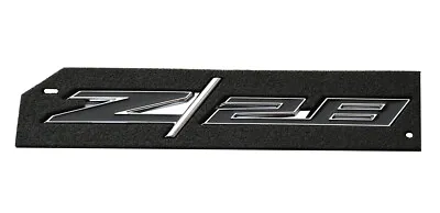 1x Z/28 Fender Emblem Badge Adhesive Nameplate For 2014-2020 Camaro Chrome Black • $16.14