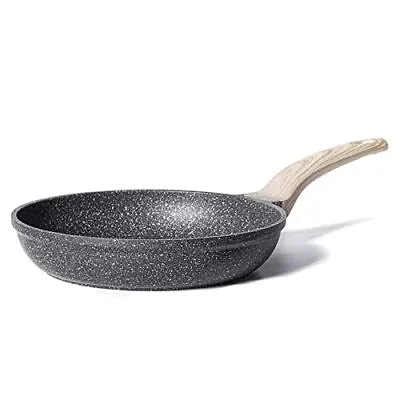 CAROTE Non Stick Frying Pan 20cm Induction Hob Fry Pan Granite Egg Omelet Pan • £17.49