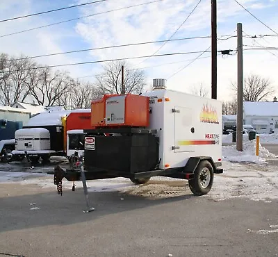 2014 Thawzall TCH250 Towable Hydronic Ground Heater W/ Generator Cure Thaw Heat • $18500