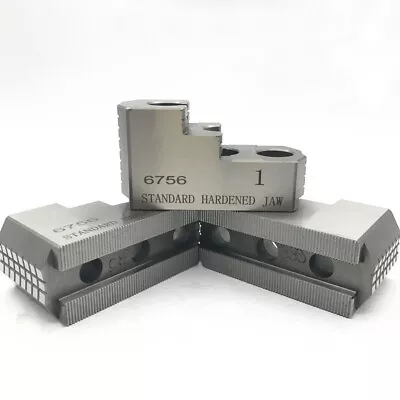 6  Hard Jaws For HJ-06 1.5mm X 60 3pcs/set Steel CNC Lathe Chuck Hardened • $180.52