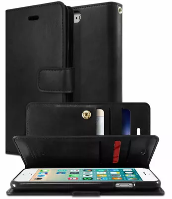 Black Genuine Mercury Mansoor Wallet Case For IPhone 7 Plus / 8 Plus • $19.95