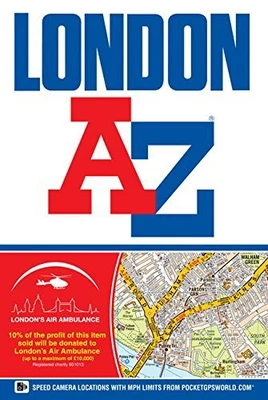 London Street Atlas (A-Z Street Atlas) By Geographers' A-Z Map Company Acceptab • £2.49