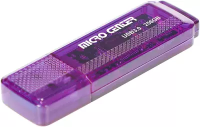 INLAND Micro Center SuperSpeed 256GB USB 3.0/USB3.1 Gen1 Flash Drive Gum Size • $27.79