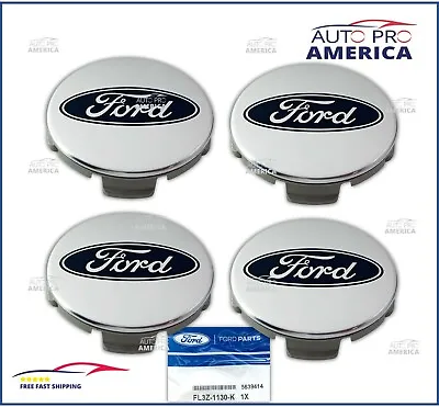 (4) Oem Ford Expedition F150 Chrome Wheel Hub Center Cap Covers Fl3z1130k 20  • $64