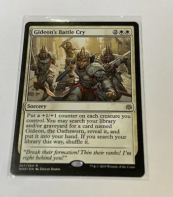 1 X MTG Magic Gideon's Battle Cry • £1.50