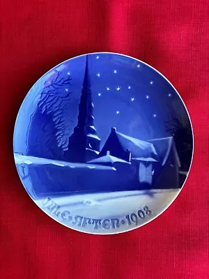 Bing & Grondahl  B&G Copenhagen Danish Christmas Plate 1963 • $15