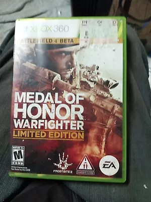 Medal Of Honor: Warfighter -- Limited Edition (Microsoft Xbox 360 2012) • $25