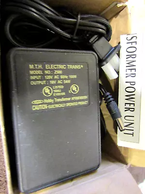 $75.95 • Buy MTH Z-500 54 WATT Transformer / Power Brick