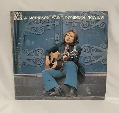 Van Morrison Saint Dominic’s Preview LP - VG/VG WB White Label Promo Vinyl Rare • $49.99