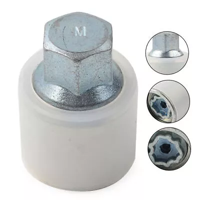 Wheel Anti-Theft Locking Key Rim Lug Nut Master Lock Bolt Letter M For Audi • $15.04