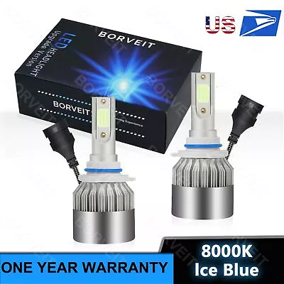 9006 ICE Blue Headlights LED Low Beams Bulbs Kit For Pontiac Grand Prix 2004-08 • $23.99