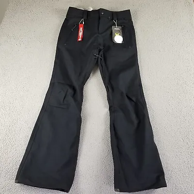 Volcom Species Stretch Pants Black Slim Fit Snowboard Ski 15k MM NWT MSRP $210 • $149.88